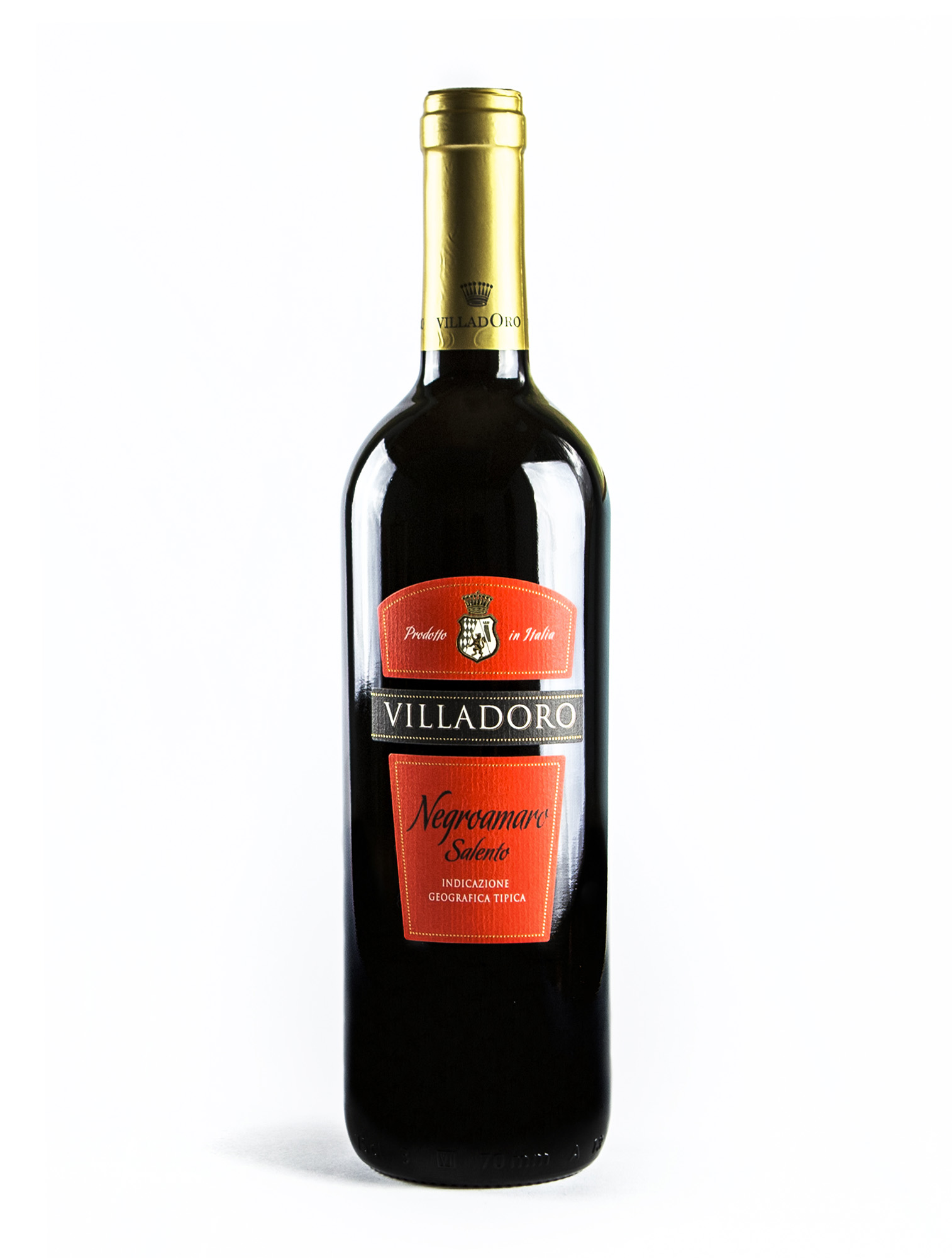 VILLADORO Negroamaro vino rosso italiano
